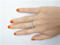 Anillo Valentina Callegher Mujer in Oro blanco Diamante 0.98 Ct 6860-S - 6860-S